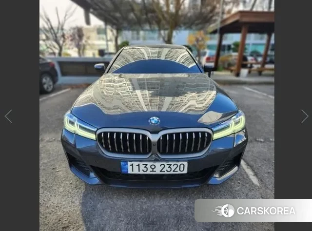 BMW 5 Series (G30) 2023 Черный из Кореи