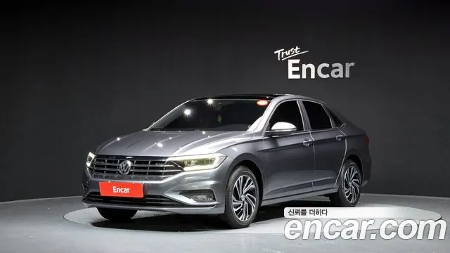 Volkswagen 7th Generation of Jetta 2021 Серый из Кореи