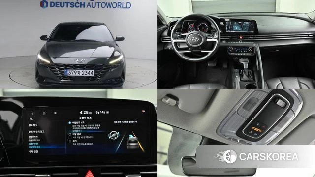 Hyundai Avante (CN7) 2021 Серый из Кореи