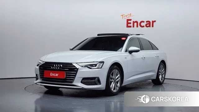 Audi A6 (C8) 2022 Белый из Кореи
