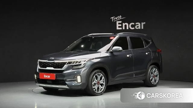 Kia Seltos 2020 Серый из Кореи
