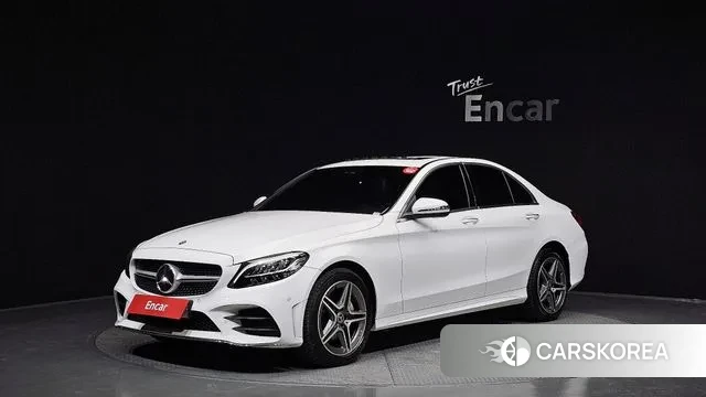 Mercedes-Benz C-Class W205 2019 Белый из Кореи