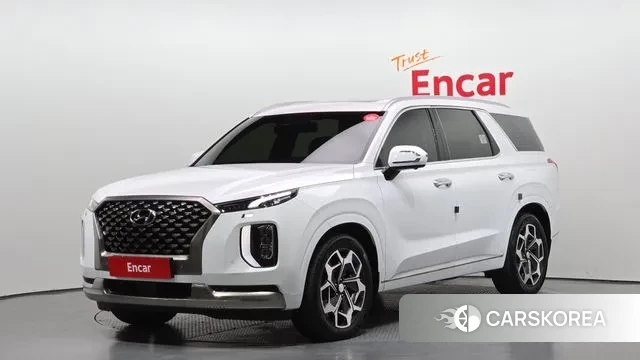 Hyundai Palisade 2022 Белый из Кореи