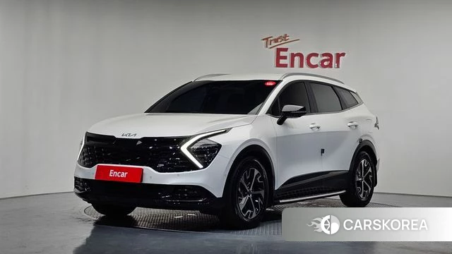 Kia Sportage 5th Generation Hybrid 2023 Белый из Кореи