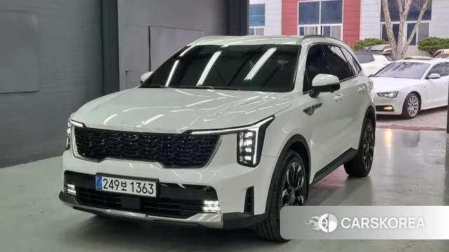 Kia The New Sorento 4th Generation 2025 Белый из Кореи