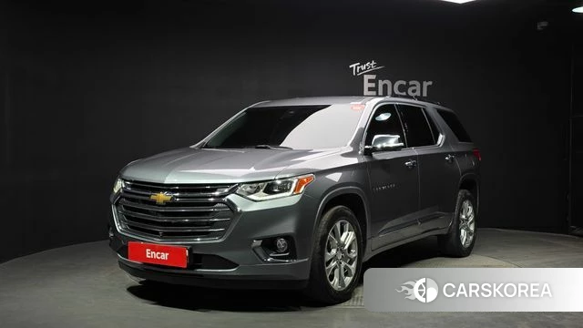 Chevrolet (GM Daewoo) Traverse 2020 Серебристо-серый из Кореи