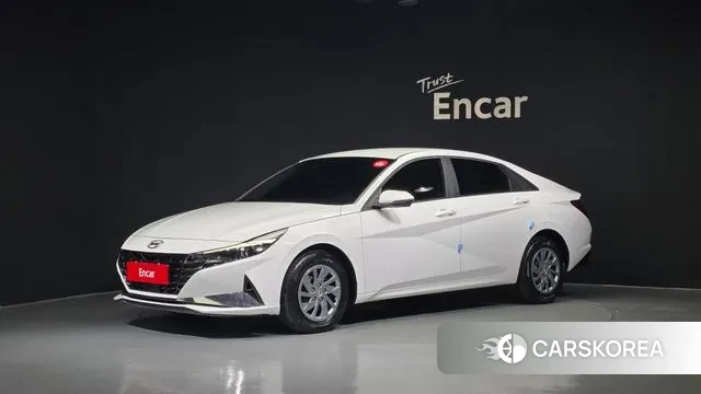 Hyundai Avante (CN7) 2020 Белый из Кореи