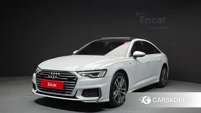 Audi A6 (C8) 2022 Белый из Кореи
