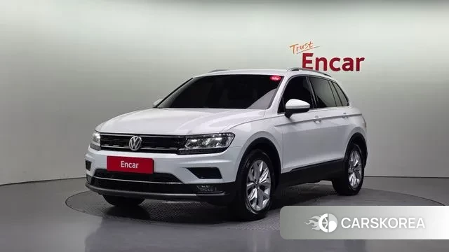 Volkswagen Tiguan second Generation 2019 Белый из Кореи