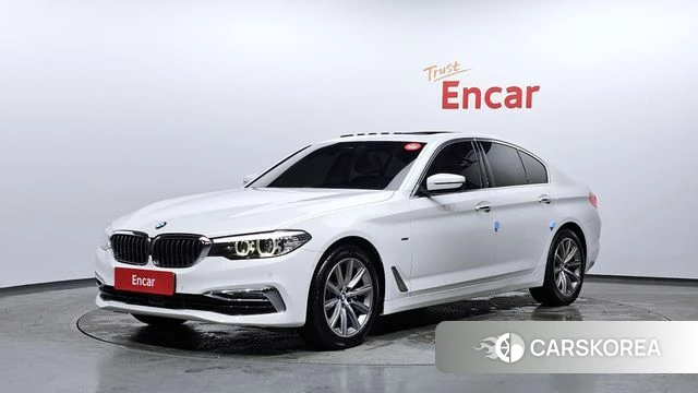 BMW 5 Series (G30) 2018 Белый из Кореи