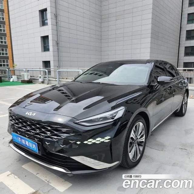 Kia K8 Hybrid 2022 Черный из Кореи