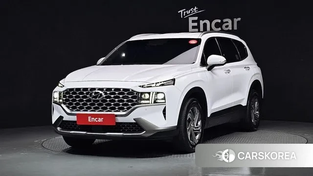 Hyundai The New Santa Fe 2021 Белый из Кореи