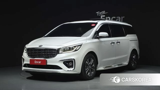 Kia The New Carnival 2018 Белый из Кореи