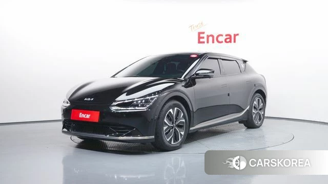 Kia EV6 2022 Черный из Кореи