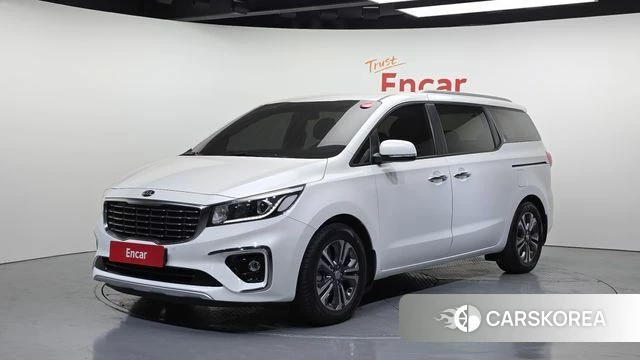Kia The New Carnival 2020 Белый из Кореи