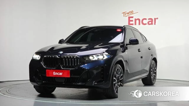 BMW X6 (G06) 2024 Синий из Кореи