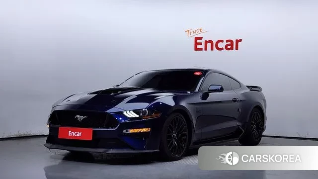Ford Mustang 2019 Синий из Кореи