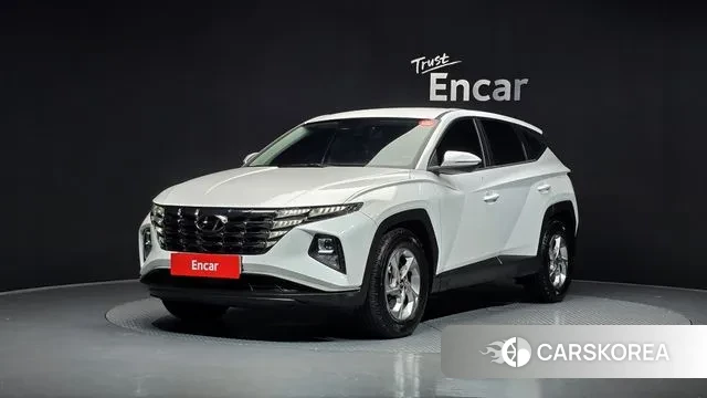 Hyundai Tucson (NX4) 2021 Белый из Кореи