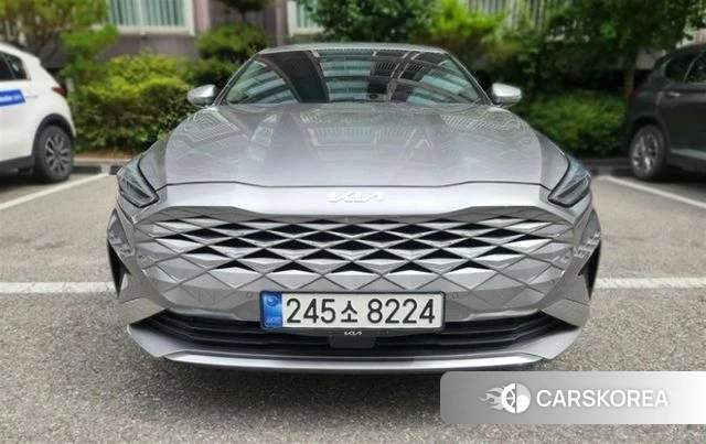 Kia K8 2021 Серебряный из Кореи