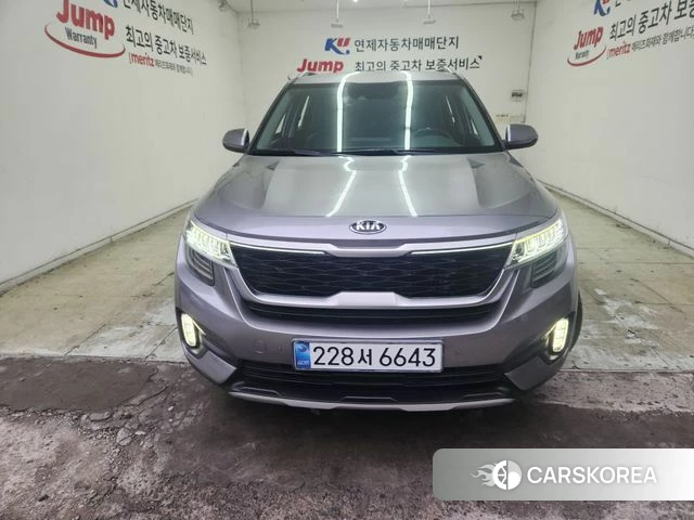 Kia Seltos 2020 Серый из Кореи