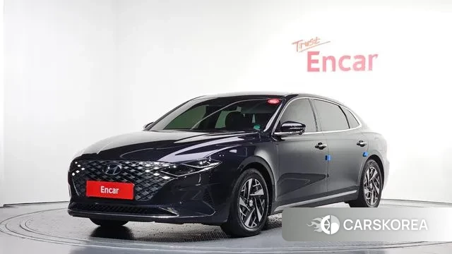Hyundai The New Grandeur IG Hybrid 2021 Синий из Кореи