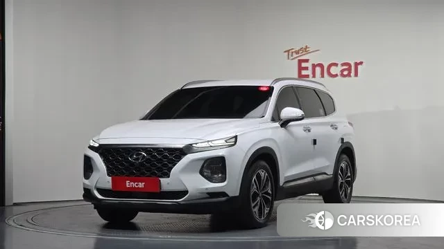 Hyundai Santa Fe TM 2018 Белый из Кореи