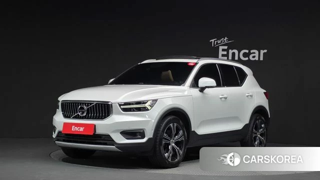 Volvo XC40 2021 Белый из Кореи