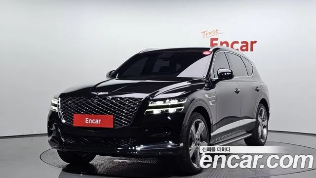 Genesis GV80 2021 Черный из Кореи