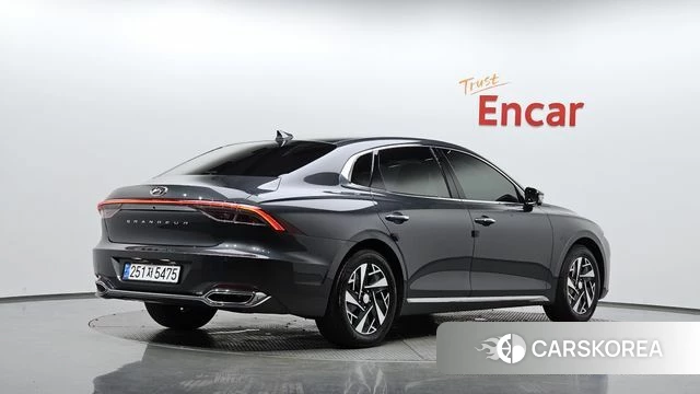 Hyundai The New Grandeur IG Hybrid 2021 Серый из Кореи