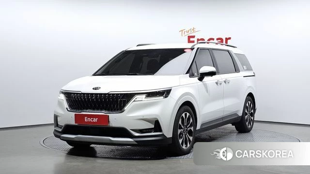 Kia Carnival 4th generation 2021 Белый из Кореи