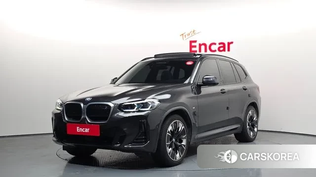 BMW iX3 2023 Серый из Кореи