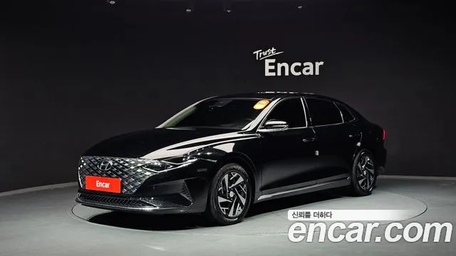 Hyundai The New Grandeur IG Hybrid 2022 Черный из Кореи