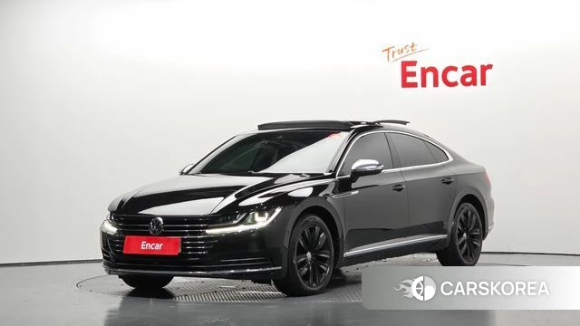 Volkswagen Arteon 2019 Черный из Кореи