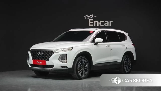 Hyundai Santa Fe TM 2019 Белый из Кореи