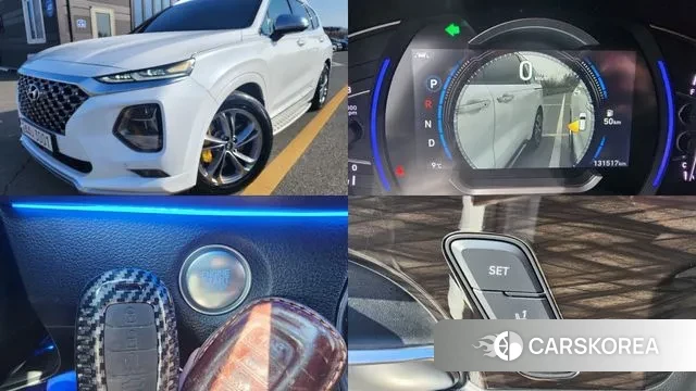 Hyundai Santa Fe TM 2020 Белый из Кореи