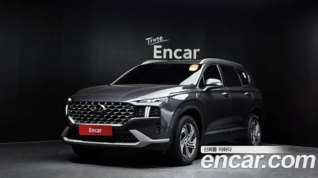 Hyundai The New Santa Fe 2023 Серый из Кореи