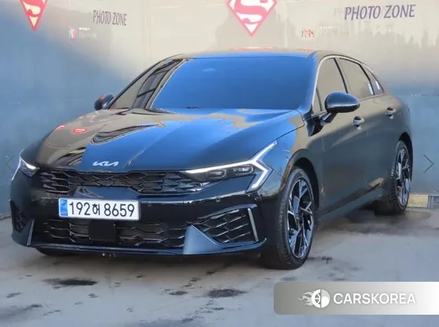 Kia The New K5 3rd generation 2023 Черный из Кореи