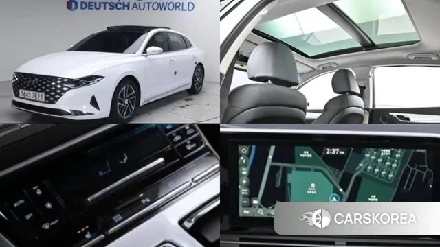 Hyundai The New Grandeur IG 2021 Белый из Кореи