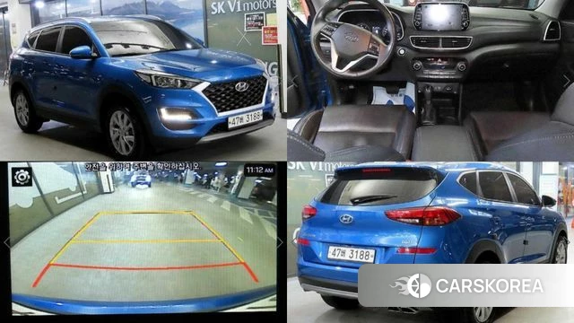 Hyundai All New Tucson 2018 Синий из Кореи