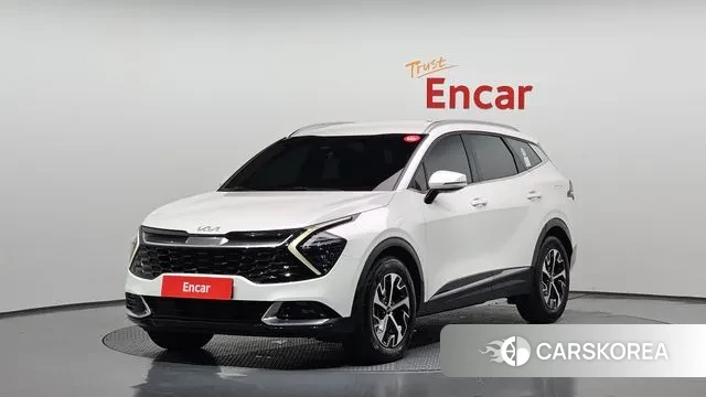 Kia Sportage 5th Generation Hybrid 2021 Белый из Кореи