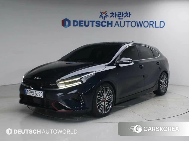 Kia The New K3 2nd generation 2022 Синий из Кореи