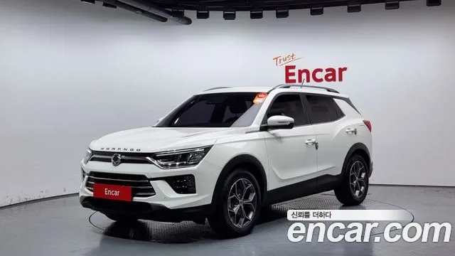 Ssangyong Beautiful Korando 2019 Белый из Кореи