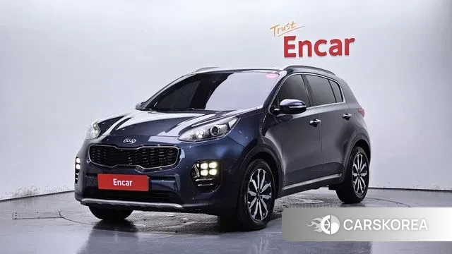 Kia Sportage 4th Generation 2018 Синий из Кореи