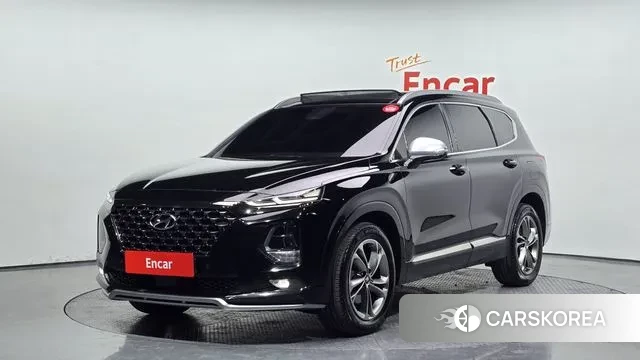Hyundai Santa Fe TM 2018 Черный из Кореи