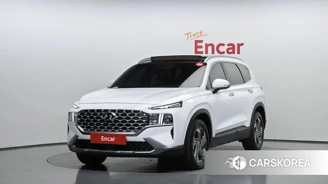 Hyundai The New Santa Fe 2021 Белый из Кореи