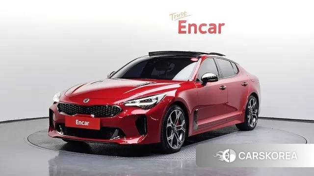 Kia Stinger 2018 Красный из Кореи