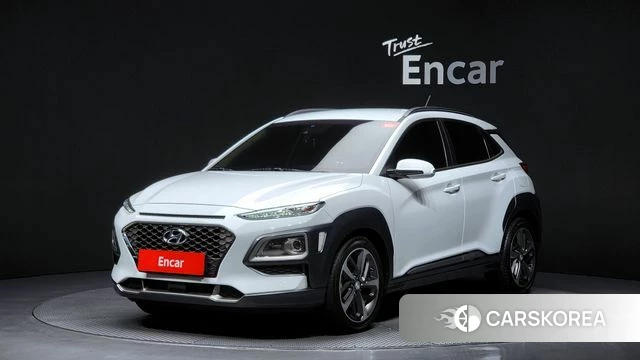 Hyundai Kona 2018 Белый из Кореи