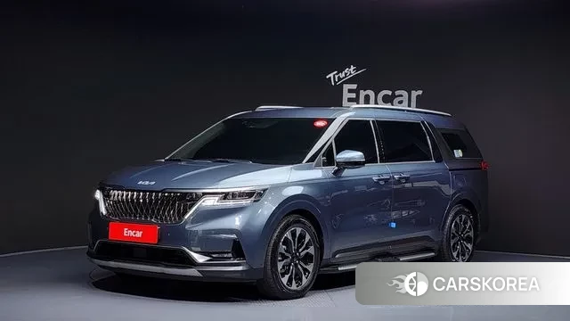 Kia Carnival 4th generation 2021 Синий из Кореи