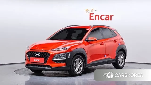 Hyundai Kona 2018 Оранжевый из Кореи