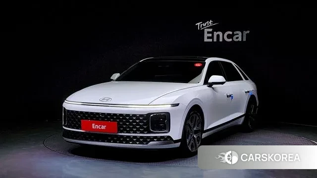 Hyundai Grandeur Hybrid (GN7) 2024 Белый из Кореи